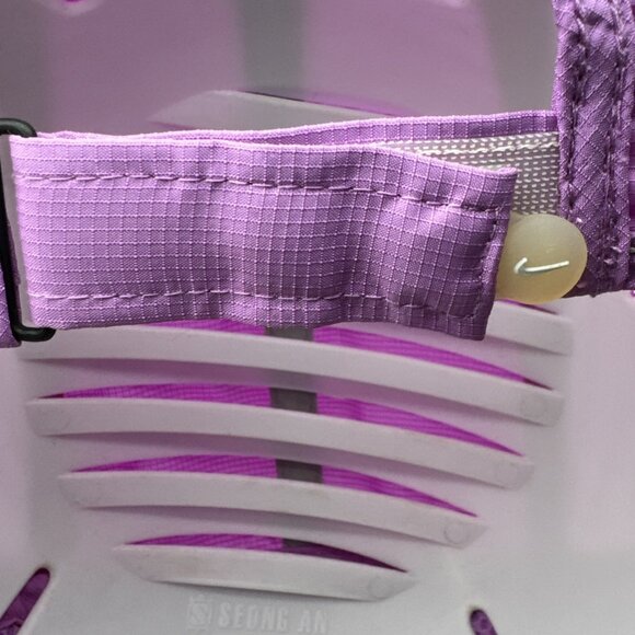 Nike 5-panel Hat Cap Daybreak Dri Fit Womens Purple Adjustable Lightweight - Picture 3 of 5